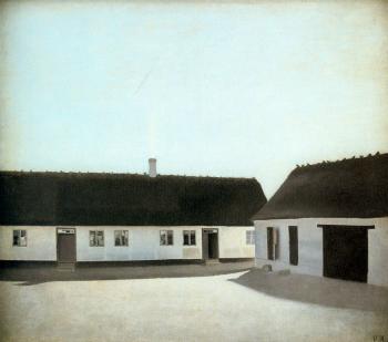 Vilhelm Hammershoi : From a Farm